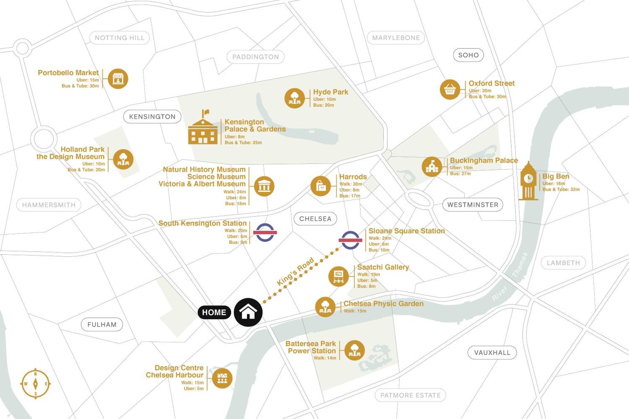 Kings Road Stylish Apartment In Chelsea London Exteriör bild